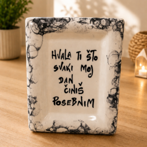 Keramički okvir samostojeći crni