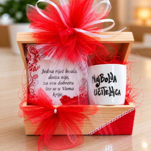 Najbolja učiteljica poklon set 4
