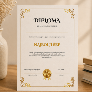 Diploma najbolji šef