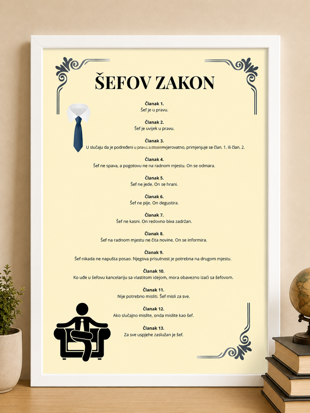 Šefov zakon okvir